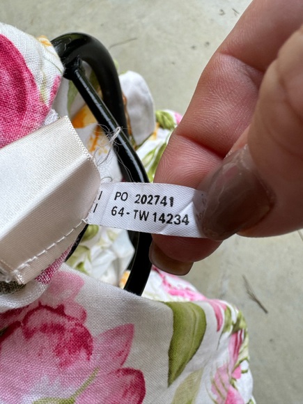 Tommy Bahama Floral Linen Pants-Size 6 - Picture 7 of 8